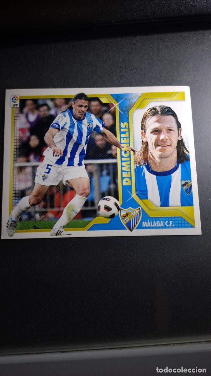 Coleccionismo cromos antiguos: CROMO DEMICHELIS 4 A 4A MALAGA LIGA 11 12 2011 2012 ESTE PANINI NUNCA PEGADO