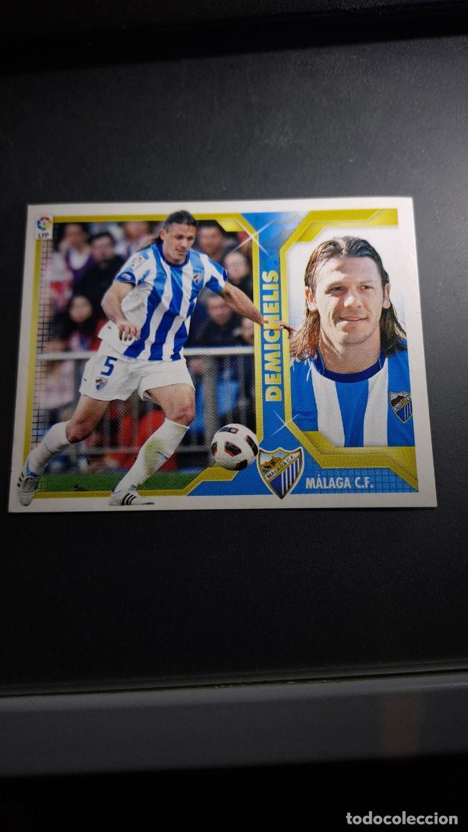 Coleccionismo cromos antiguos: CROMO DEMICHELIS 4 A 4A MALAGA LIGA 11 12 2011 2012 ESTE PANINI NUNCA PEGADO