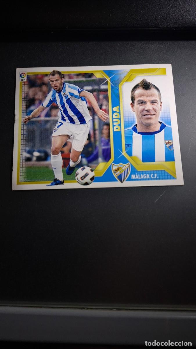 Coleccionismo cromos antiguos: CROMO DUDA 10 MALAGA LIGA 11 12 2011 2012 ESTE PANINI NUNCA PEGADO