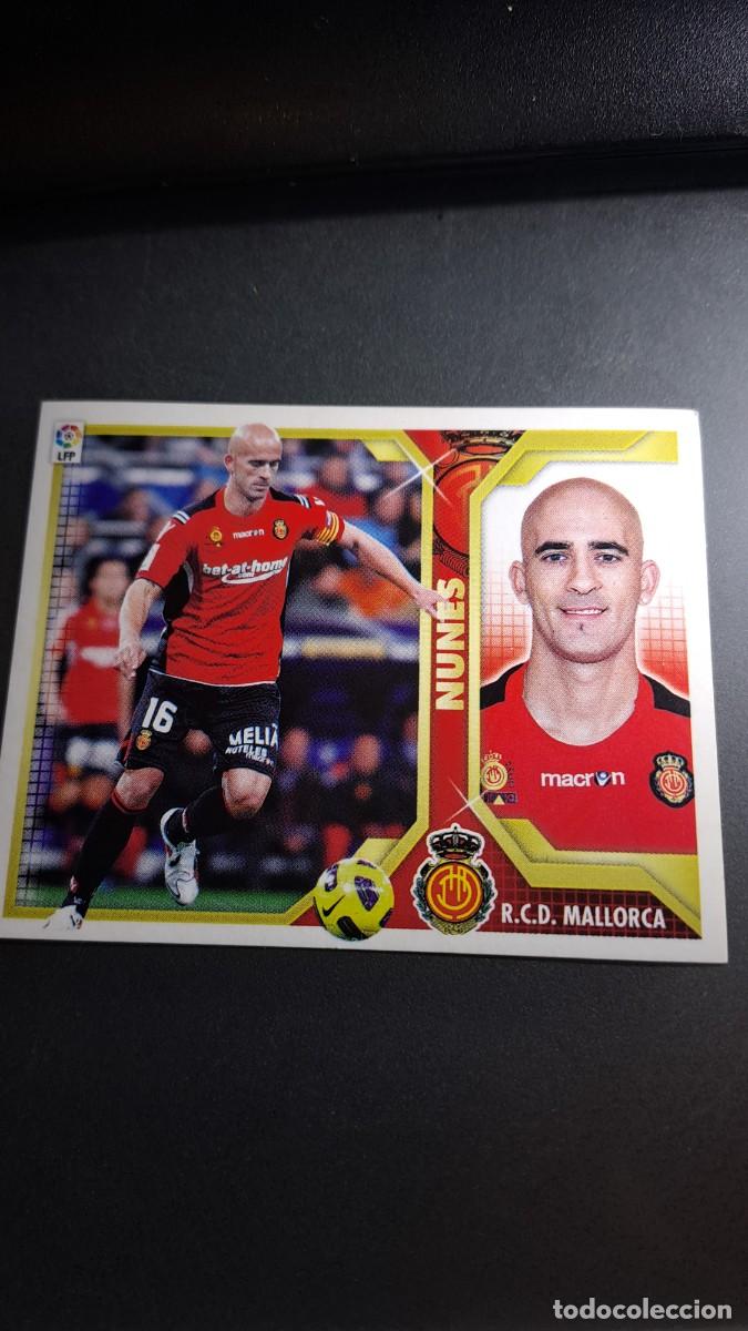 Coleccionismo cromos antiguos: CROMO NUNES 4 MALLORCA LIGA 11 12 2011 2012 ESTE PANINI NUNCA PEGADO