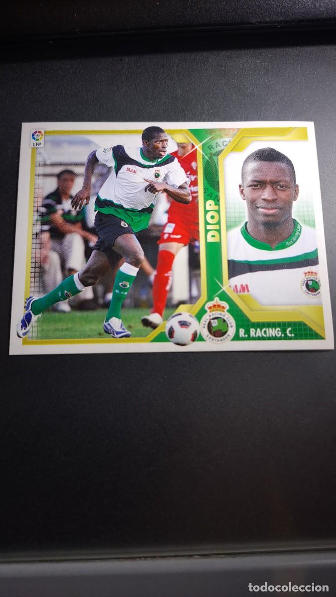 Coleccionismo cromos antiguos: CROMO DIOP 9 RACING DE SANTANDER LIGA 11 12 2011 2012 ESTE PANINI NUNCA PEGADO