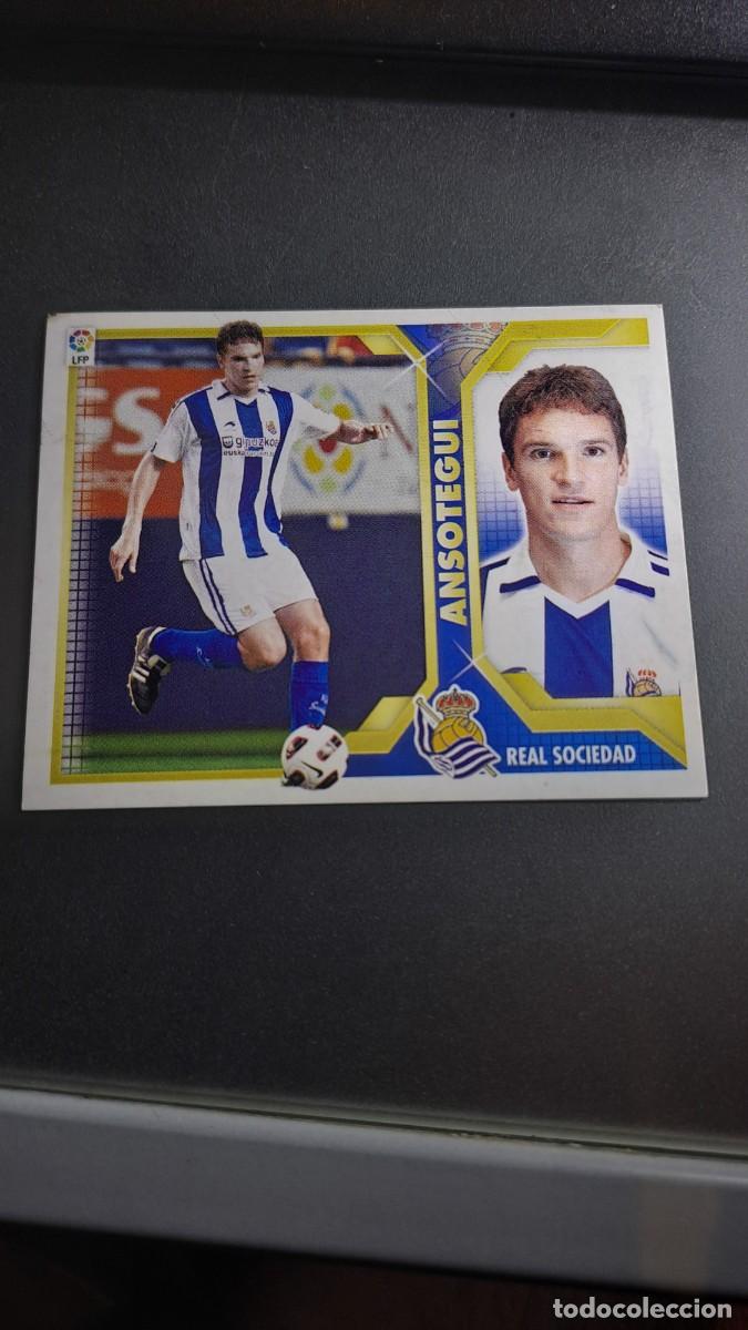 Coleccionismo cromos antiguos: CROMO ANSOTEGUI 5 REAL SOCIEDAD LIGA 11 12 2011 2012 ESTE PANINI NUNCA PEGADO
