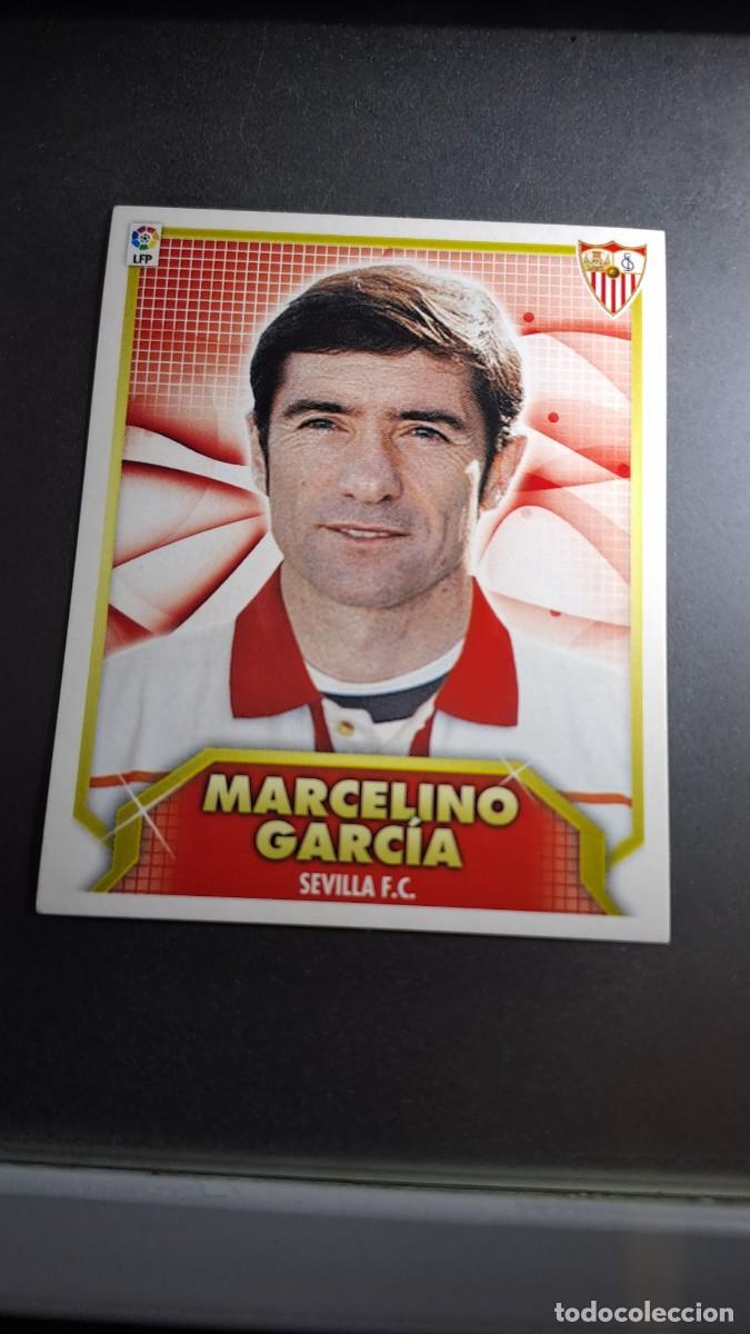 Coleccionismo cromos antiguos: CROMO MARCELINO GARCIA ENTRENADOR SEVILLA LIGA 11 12 2011 2012 ESTE PANINI NUNCA PEGADO