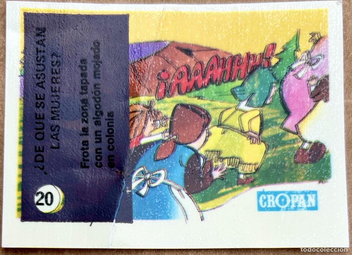Coleccionismo cromos antiguos: Cromo CROPAN Wickie Vickie N&ordm; 20 Sin Rascar