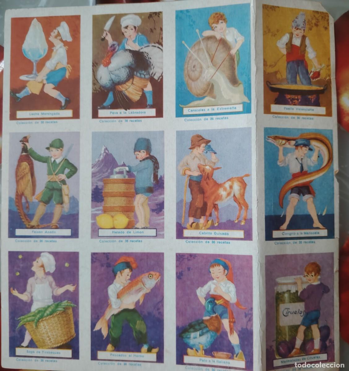 Collectable Antique Stickers: HOJA DE CROMOS ANTIGUOS RARA