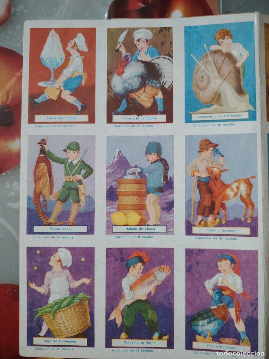 Coleccionismo cromos antiguos: HOJA DE CROMOS ANTIGUOS RARA - Foto 3