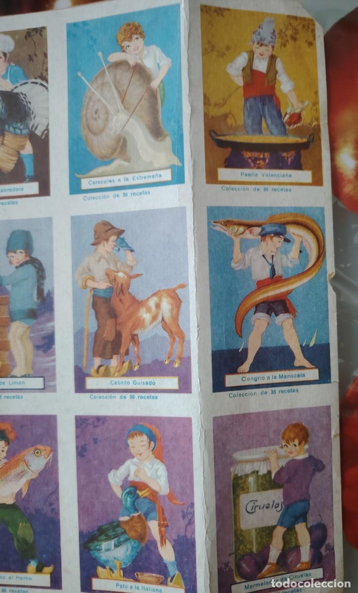Coleccionismo cromos antiguos: HOJA DE CROMOS ANTIGUOS RARA - Foto 4