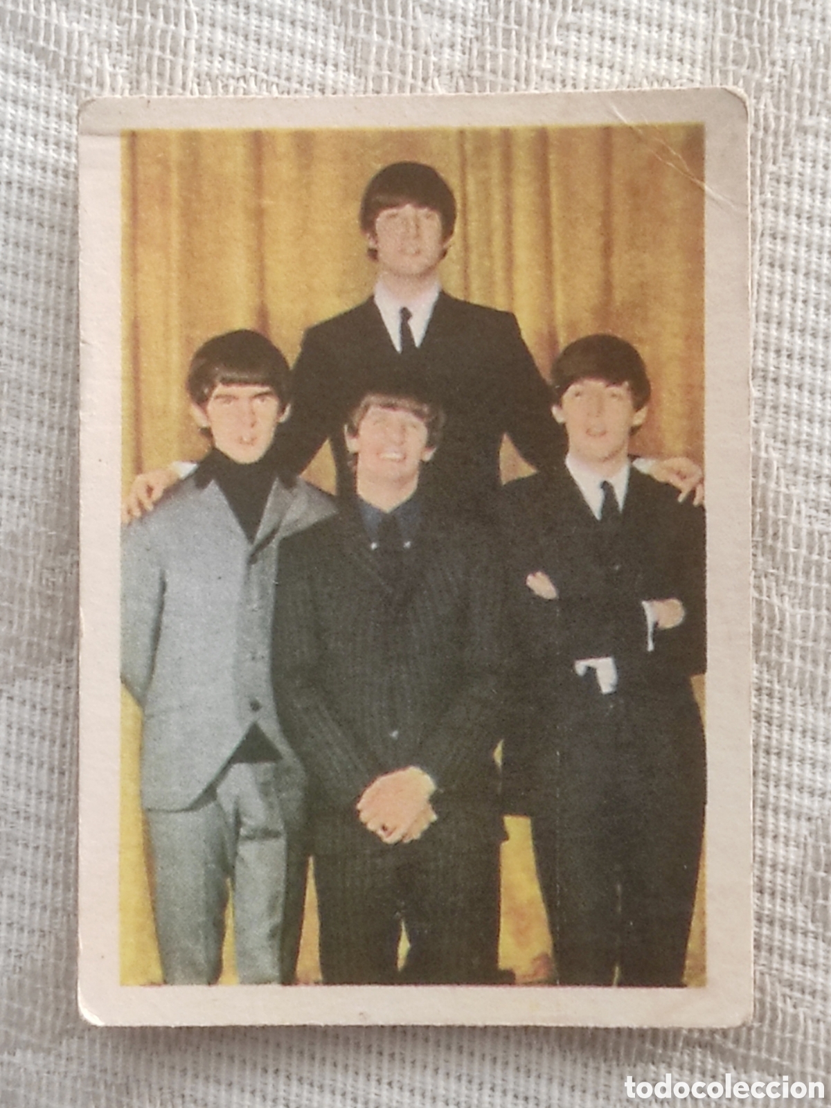 Collectable Antique Stickers: CROMO FOTOGRAF&Iacute;A THE BEATLES - N&ordm;16