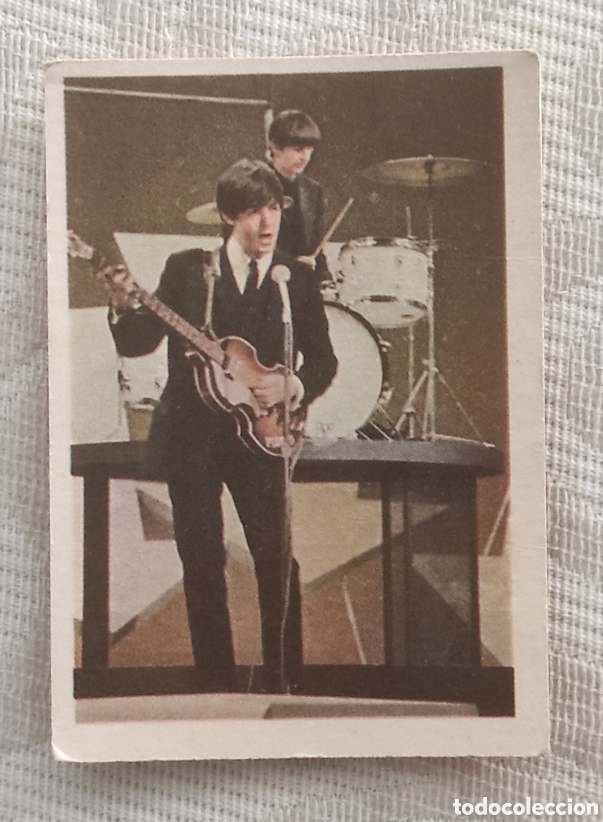 Collectable Antique Stickers: CROMO FOTOGRAF&Iacute;A THE BEATLES - N&ordm;29