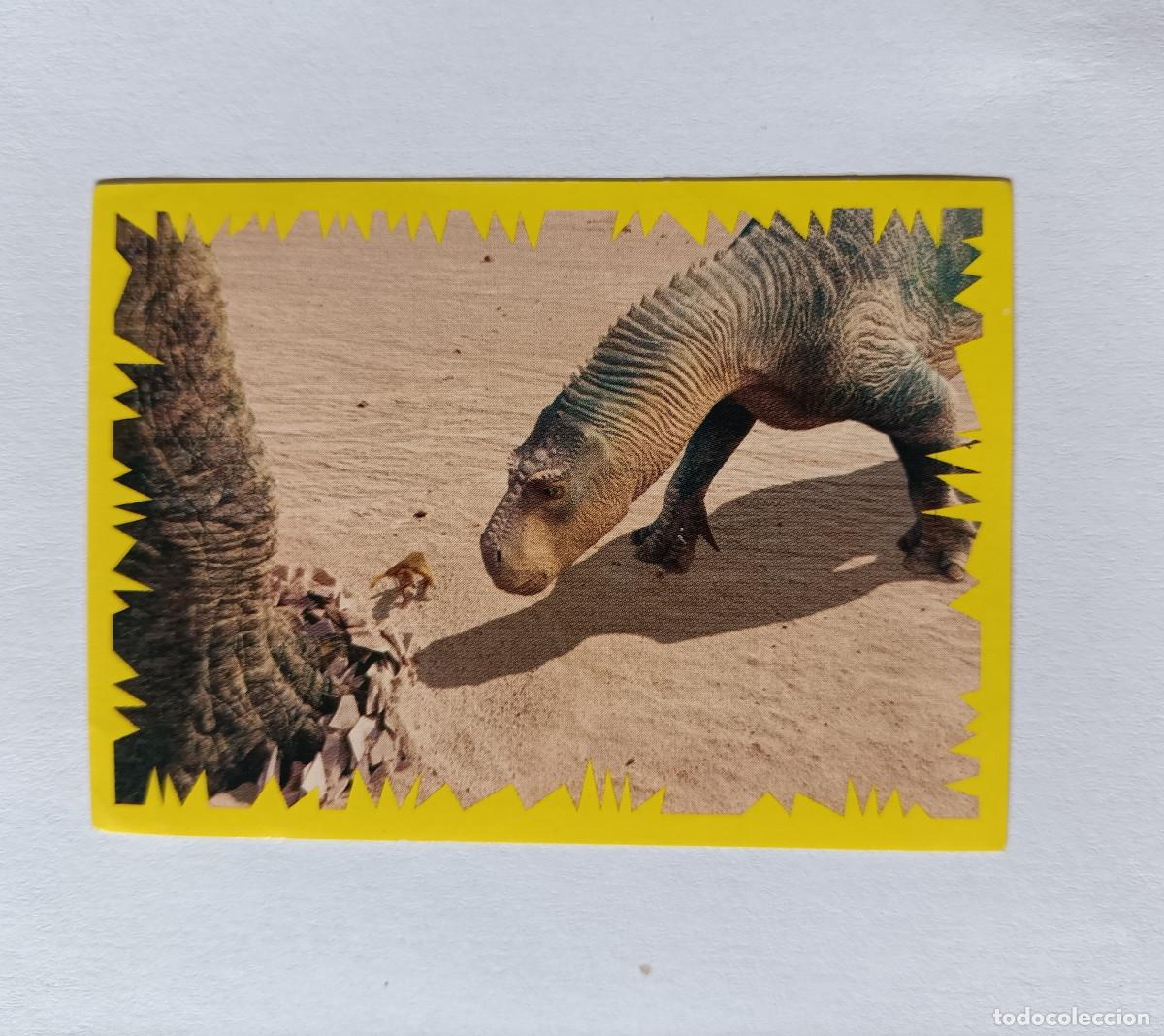 Coleccionismo cromos antiguos: cromo sticker panini pegatina dinosaurio disney pelicula dinosaur 89 089