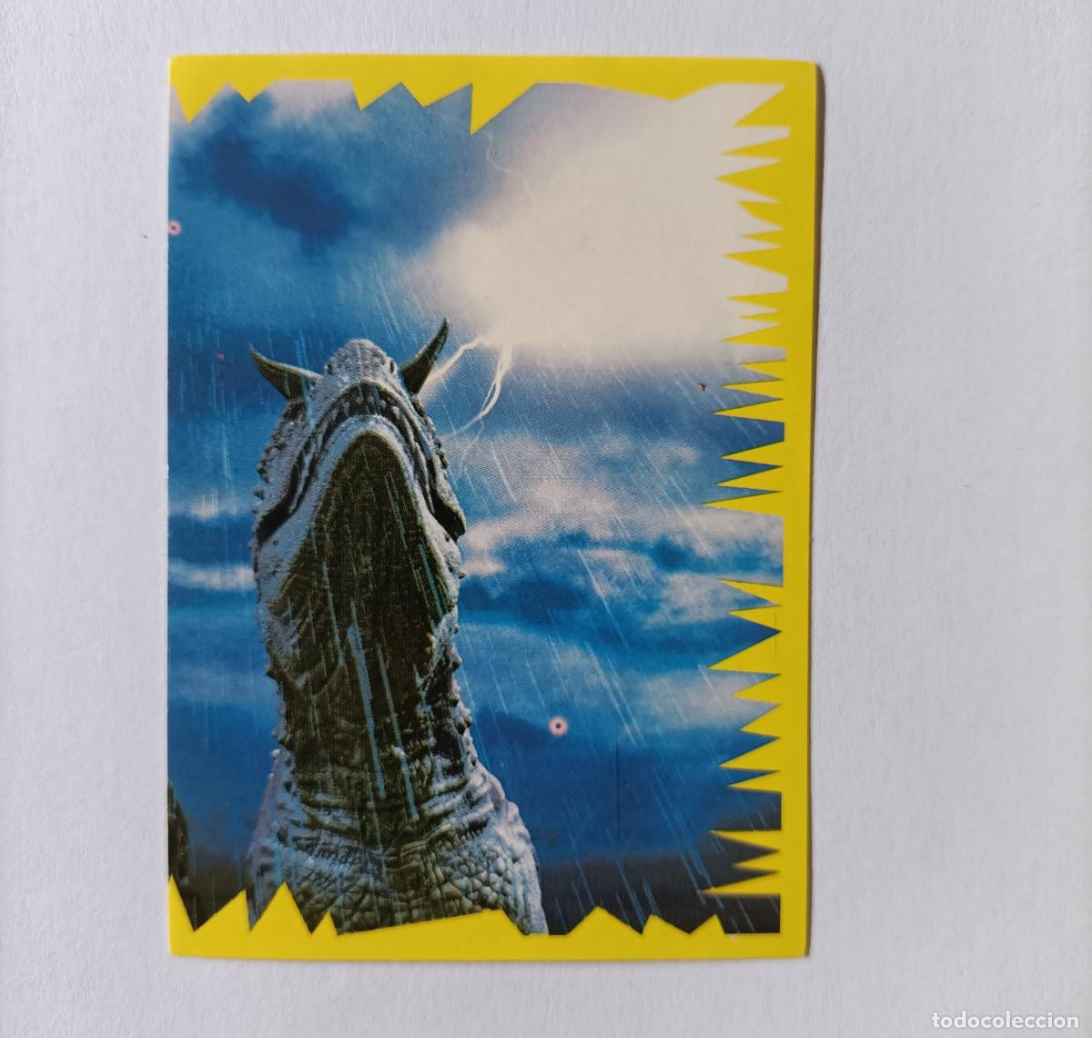 Coleccionismo cromos antiguos: cromo sticker panini pegatina dinosaurio disney pelicula dinosaur 109