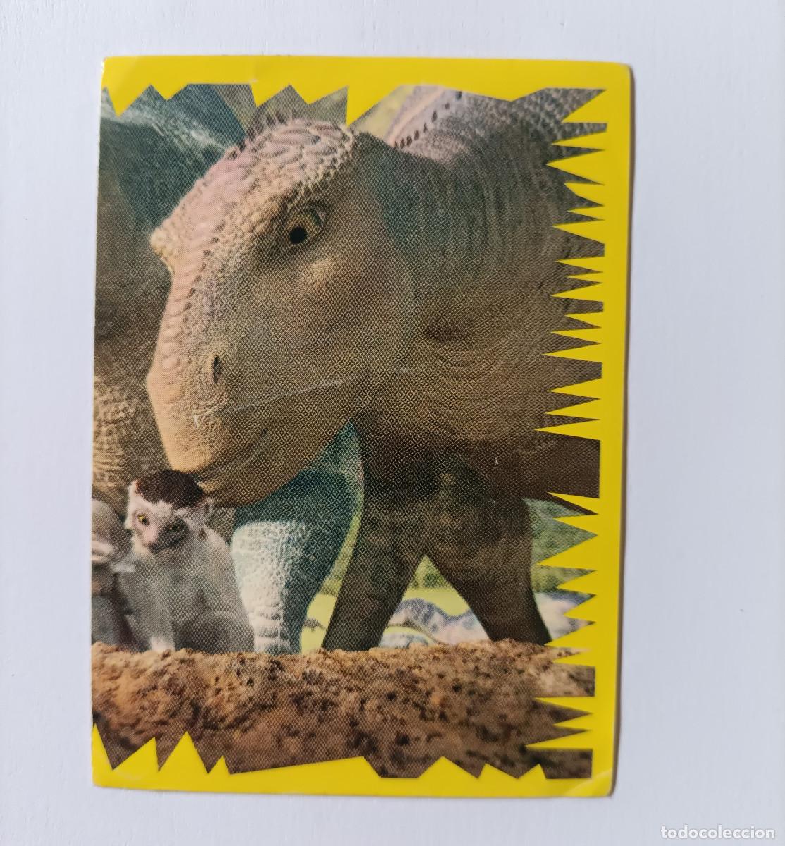 Coleccionismo cromos antiguos: cromo sticker panini pegatina dinosaurio disney pelicula dinosaur 180