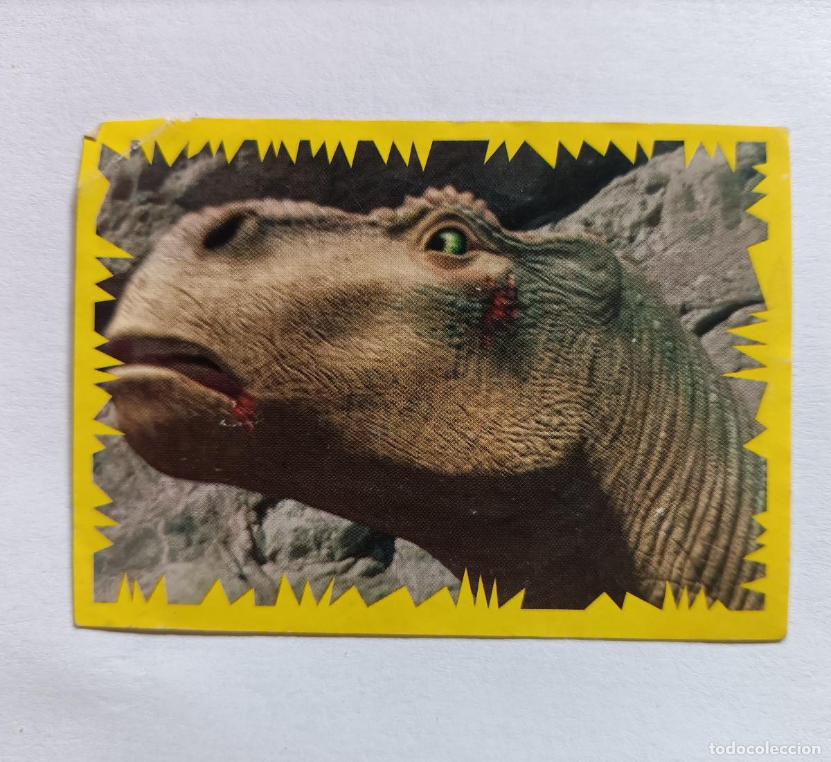Coleccionismo cromos antiguos: cromo sticker panini pegatina dinosaurio disney pelicula dinosaur 149