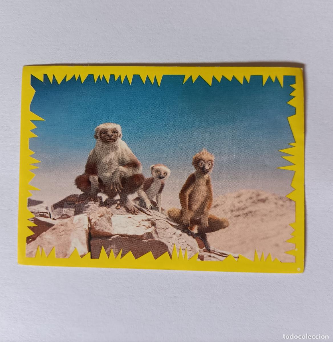 Coleccionismo cromos antiguos: cromo sticker panini pegatina dinosaurio disney pelicula dinosaur 85
