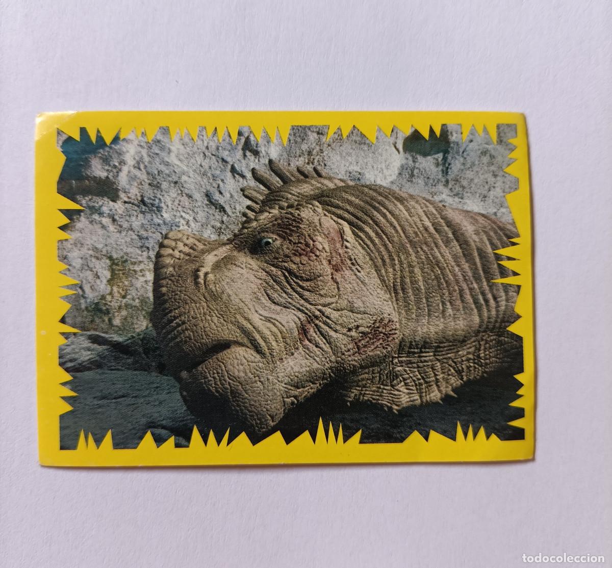 Coleccionismo cromos antiguos: cromo sticker panini pegatina dinosaurio disney pelicula dinosaur 161