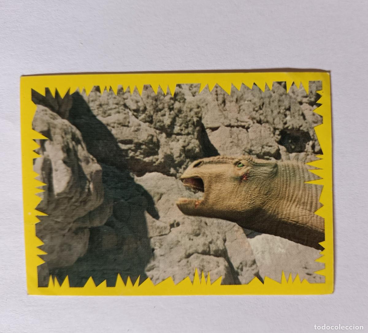 Coleccionismo cromos antiguos: cromo sticker panini pegatina dinosaurio disney pelicula dinosaur 150