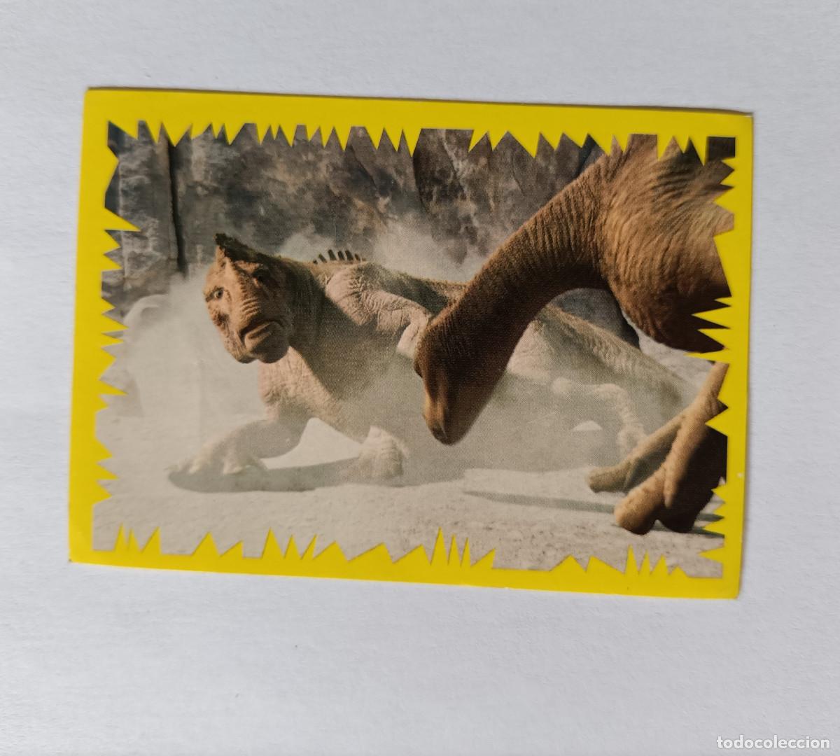 Coleccionismo cromos antiguos: cromo sticker panini pegatina dinosaurio disney pelicula dinosaur 138