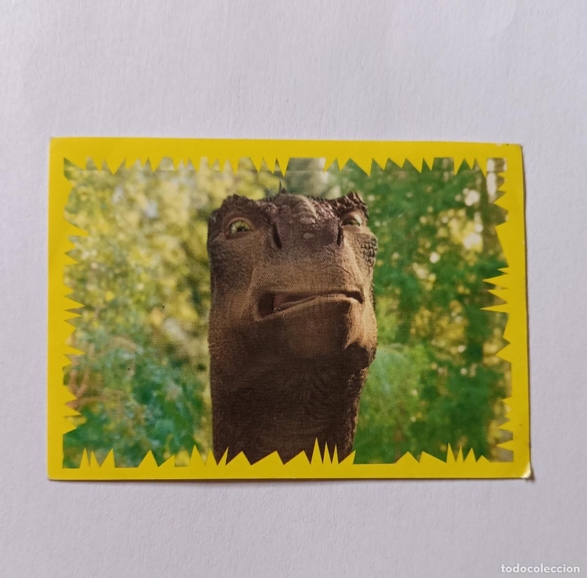 Coleccionismo cromos antiguos: cromo sticker panini pegatina dinosaurio disney pelicula dinosaur 028 28