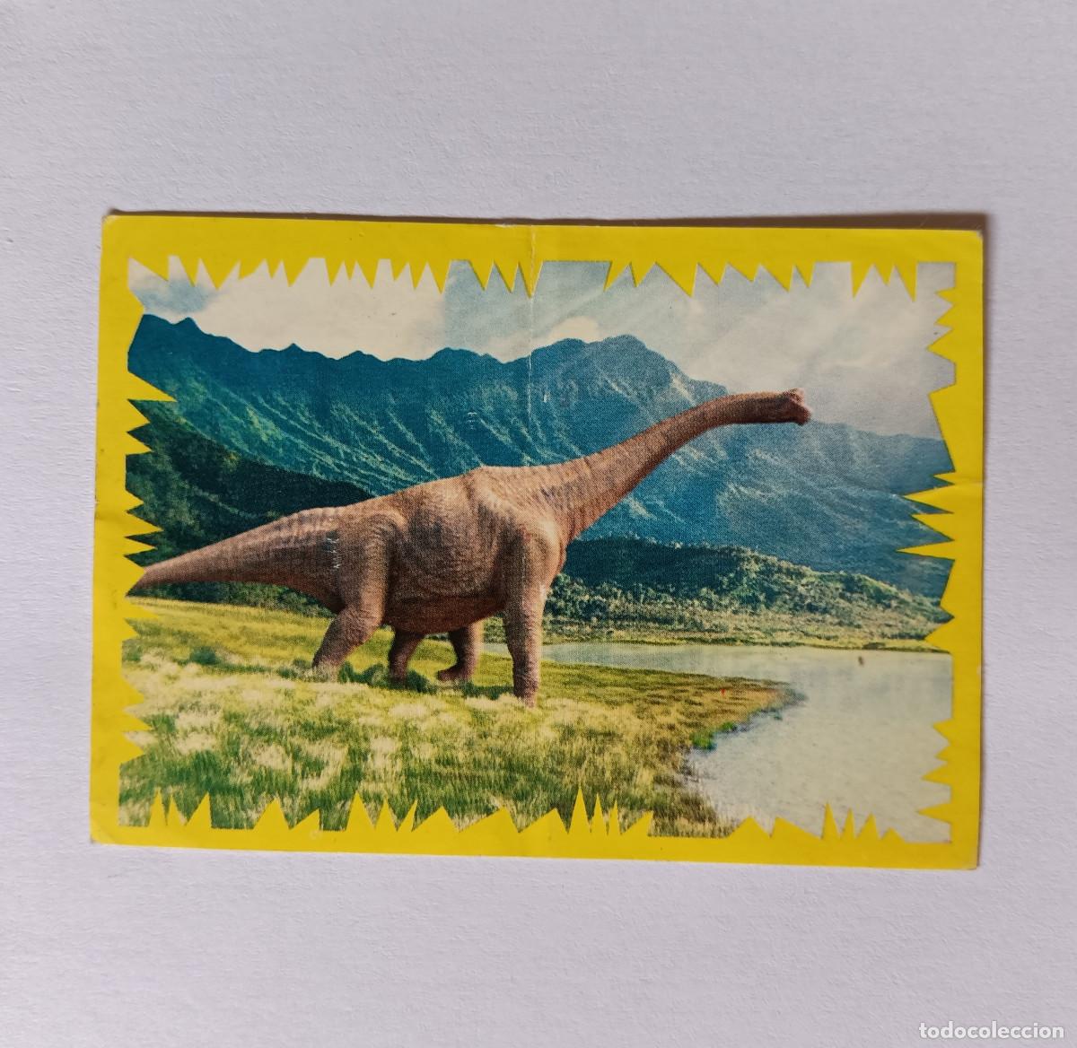 Coleccionismo cromos antiguos: cromo sticker panini pegatina dinosaurio disney pelicula dinosaur 125
