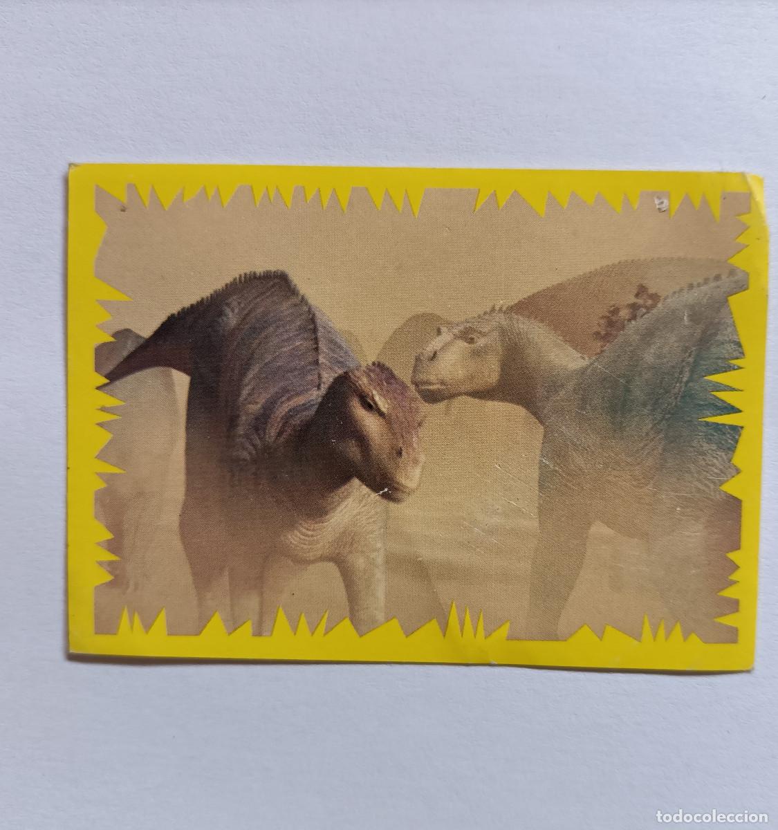 Coleccionismo cromos antiguos: cromo sticker panini pegatina dinosaurio disney pelicula dinosaur 061 61