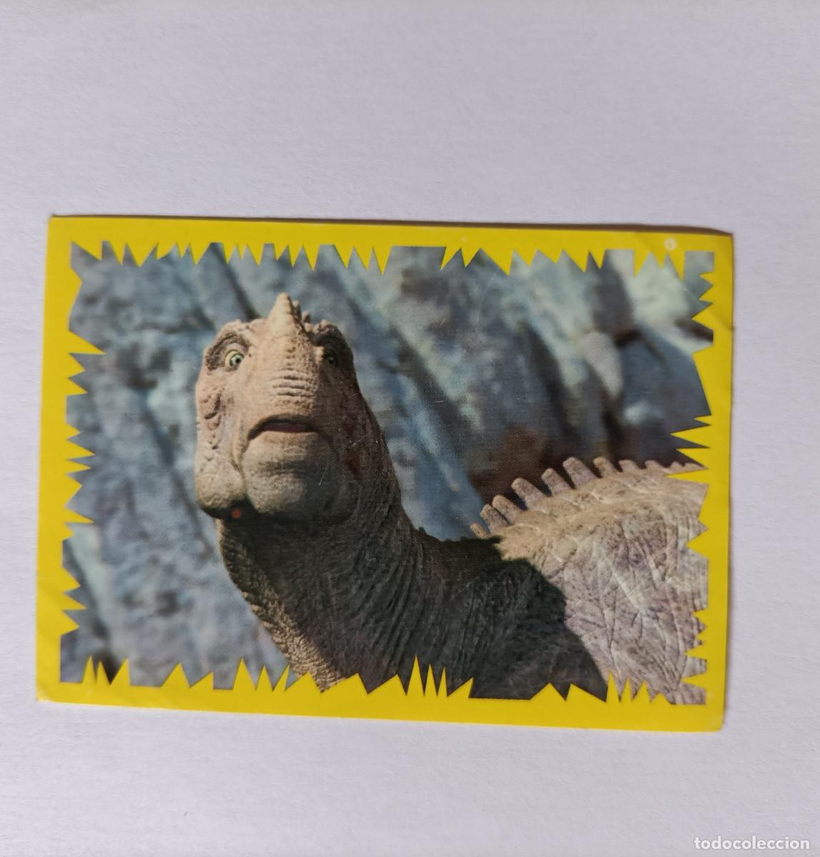 Coleccionismo cromos antiguos: cromo sticker panini pegatina dinosaurio disney pelicula dinosaur 159