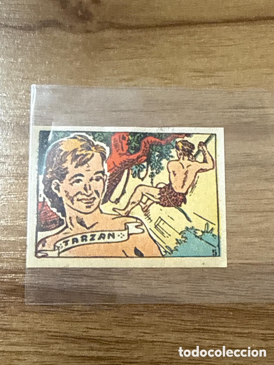 Coleccionismo cromos antiguos: 1939 TARZAN N&ordm; 5 BRUGUERA CROMOS CULTURA SIN PEGAR