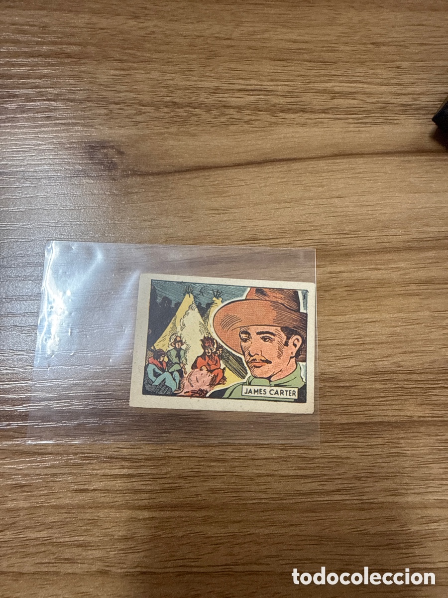 Coleccionismo cromos antiguos: 1939 JAMES CARTER N&ordm; 1 BRUGUERA CROMOS CULTURA SIN PEGAR
