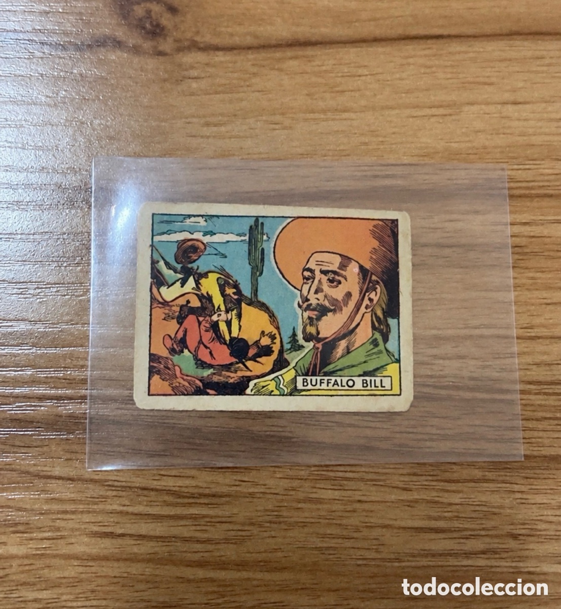 Coleccionismo cromos antiguos: 1939 BUFFALO BILL N&ordm; 5 BRUGUERA CROMOS CULTURA SIN PEGAR