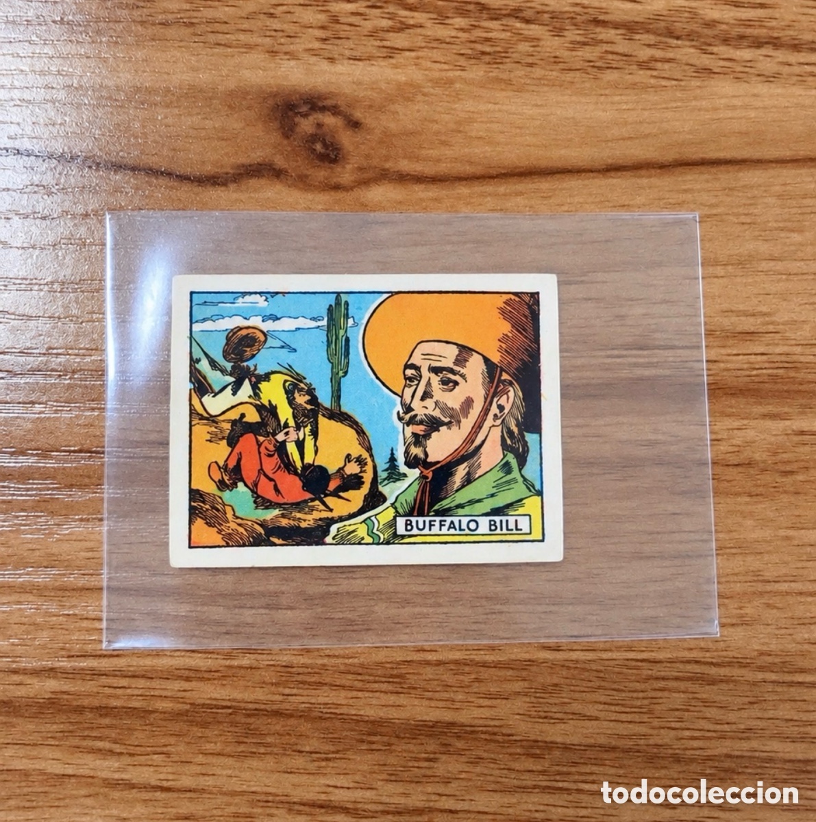Coleccionismo cromos antiguos: 1939 BUFFALO BILL N&ordm; 5 BRUGUERA CROMOS CULTURA SIN PEGAR