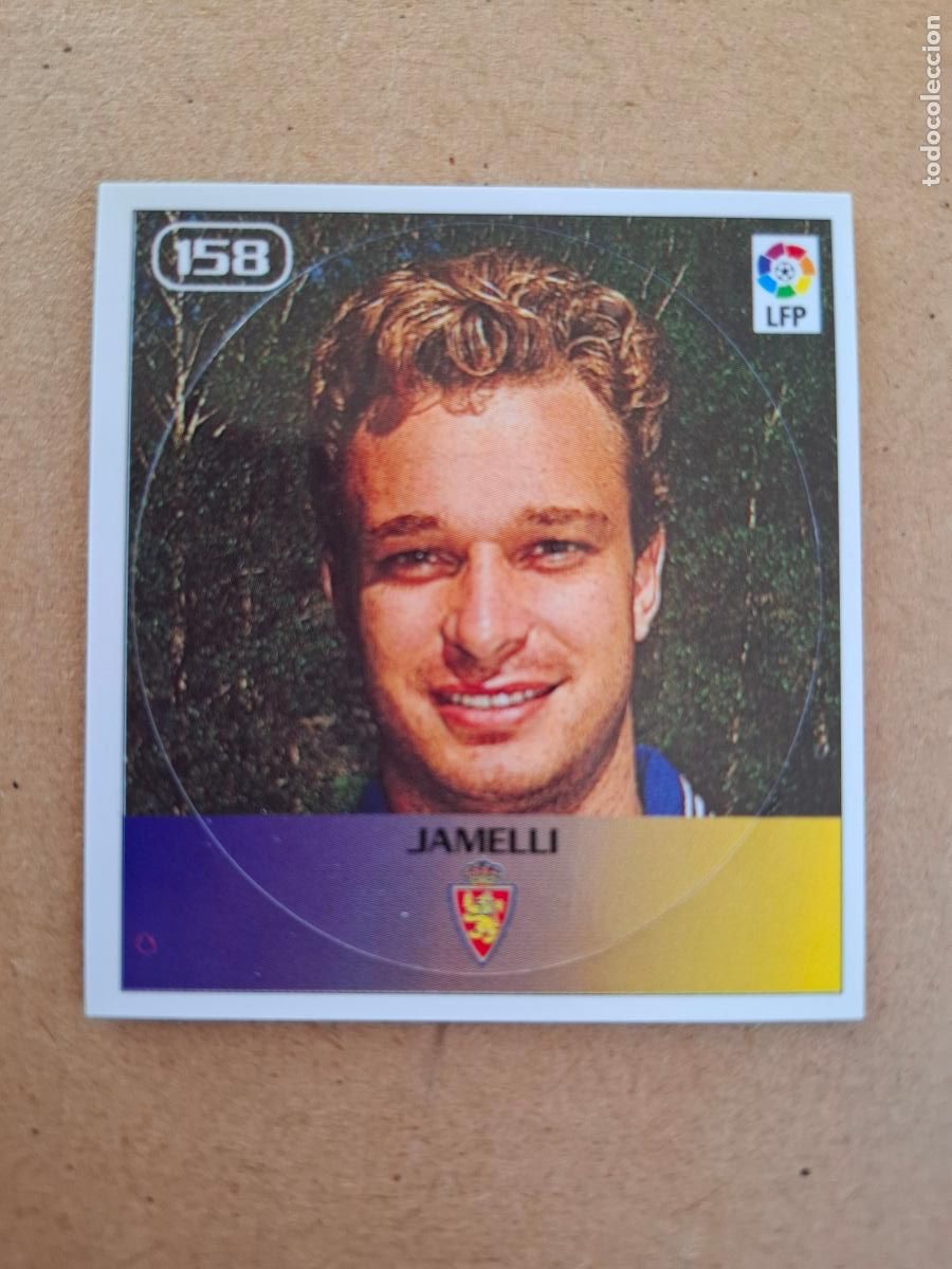 Coleccionismo cromos antiguos: BOLLYCAO 98 99 1998 1999 - 158 JAMELLI - REAL ZARAGOZA ( NUNCA PEGADO )