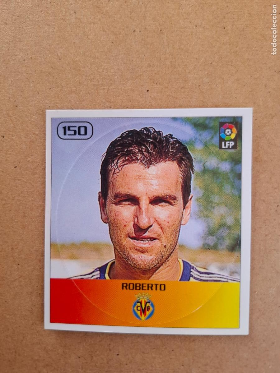 Coleccionismo cromos antiguos: BOLLYCAO 98 99 1998 1999 - 150 ROBERTO - VILLARREAL CF ( NUNCA PEGADO )