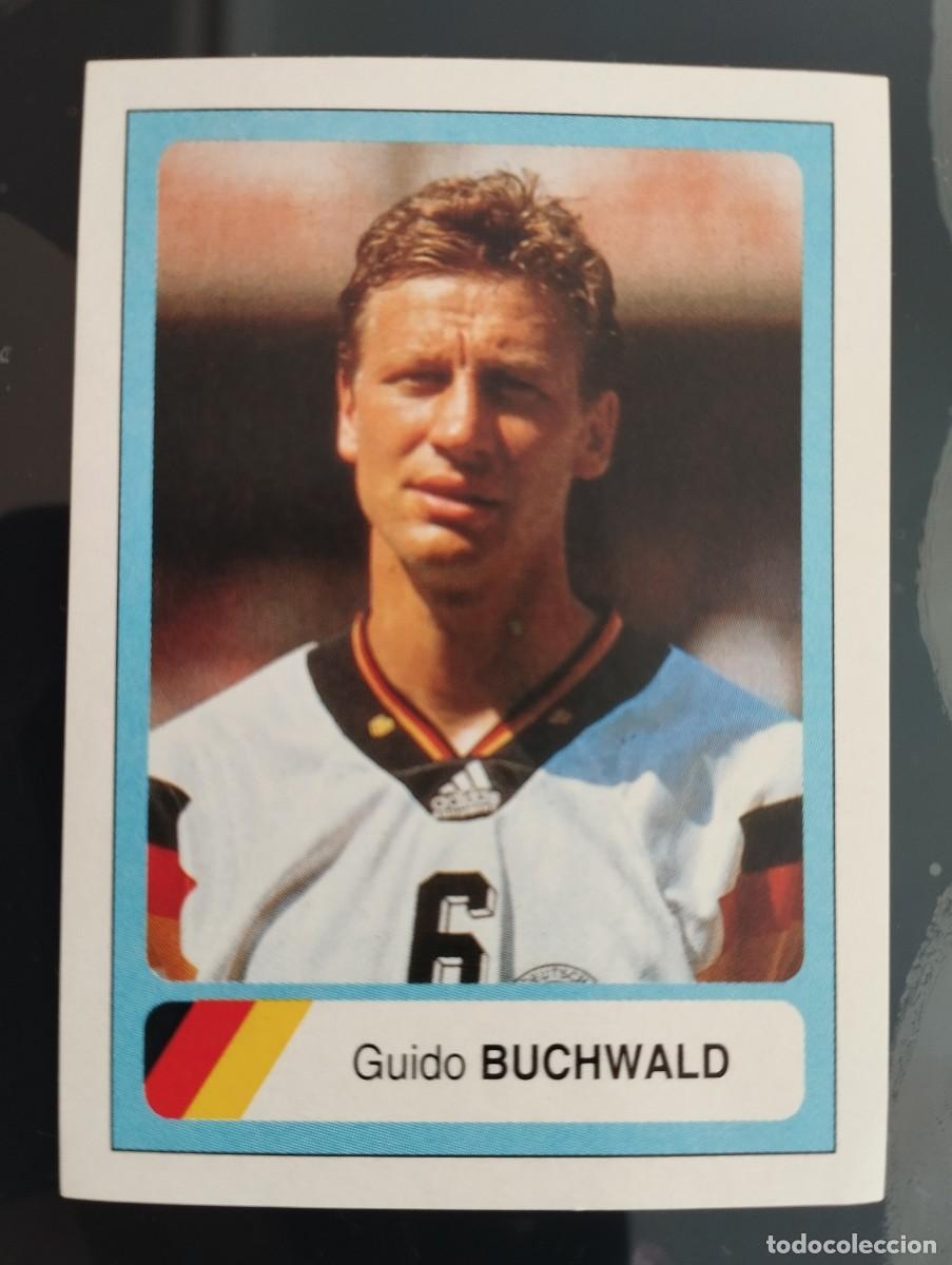 Sammeln alte Sammelbilder: Mundial USA 1994 Ediciones Estadio Cromo n&uacute;mero 15 Guido Buchwald