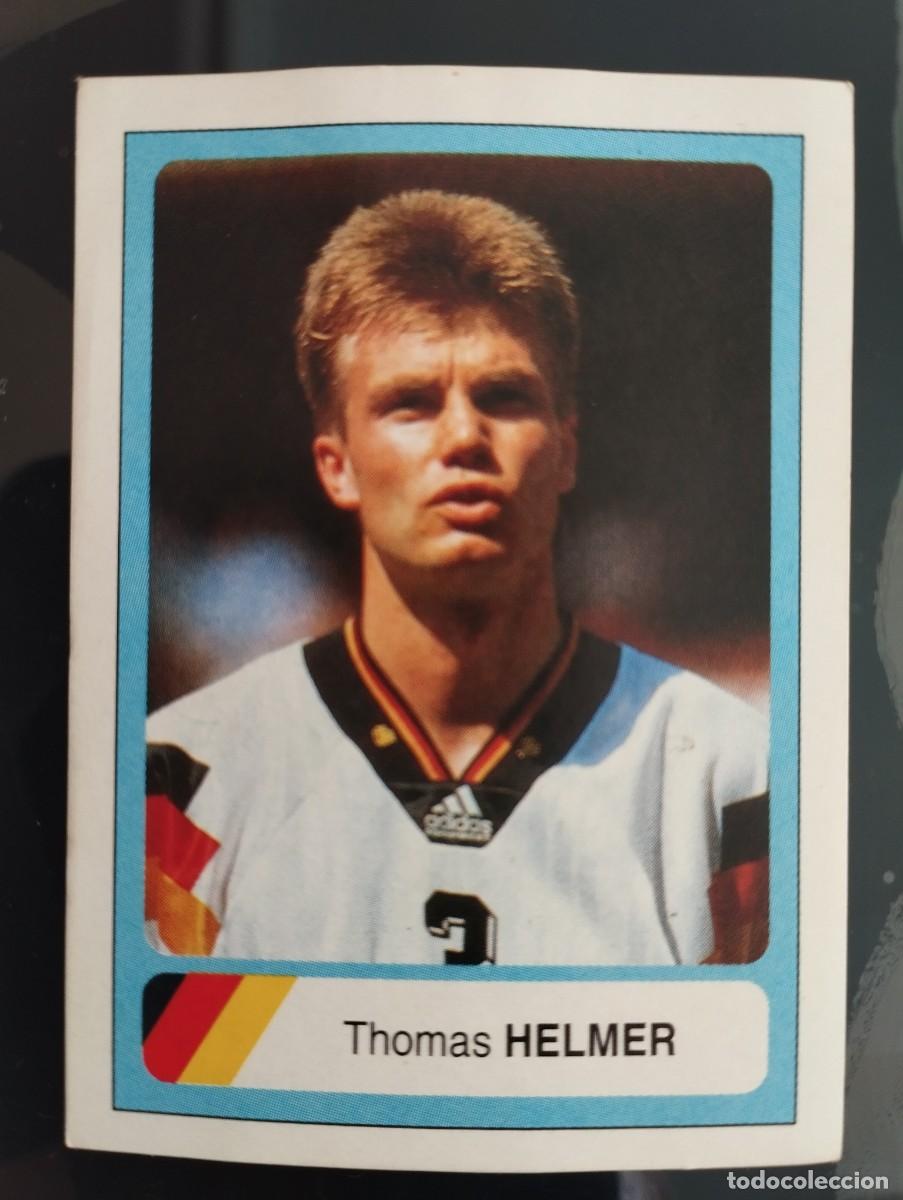 Sammeln alte Sammelbilder: Mundial USA 1994 Ediciones Estadio Cromo n&uacute;mero 16 Thomas Helmer