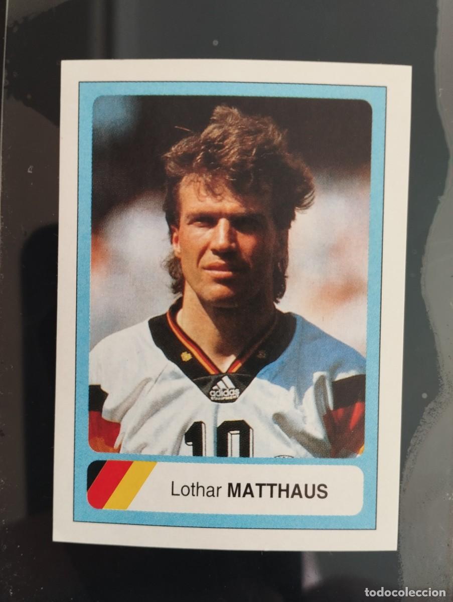 Sammeln alte Sammelbilder: Mundial USA 1994 Ediciones Estadio Cromo n&uacute;mero 21 Lothar Matthaus
