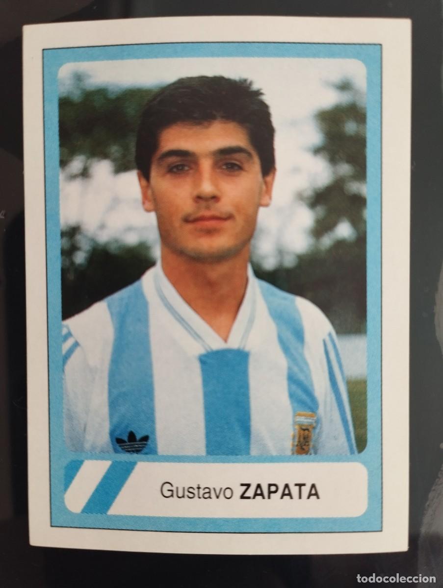 Sammeln alte Sammelbilder: Mundial USA 1994 Ediciones Estadio Cromo n&uacute;mero 43 Gustavo Zapata