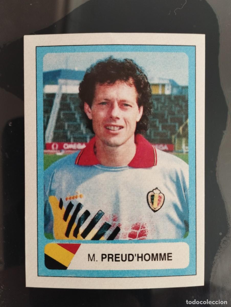 Sammeln alte Sammelbilder: Mundial USA 1994 Ediciones Estadio Cromo n&uacute;mero 50 Michel Preud'Homme
