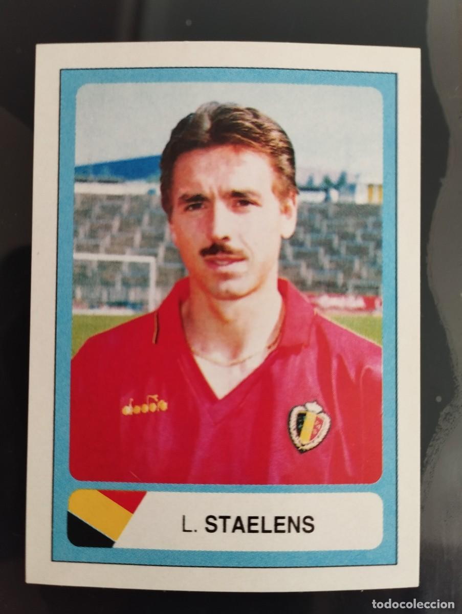 Sammeln alte Sammelbilder: Mundial USA 1994 Ediciones Estadio Cromo n&uacute;mero 59 Staelens