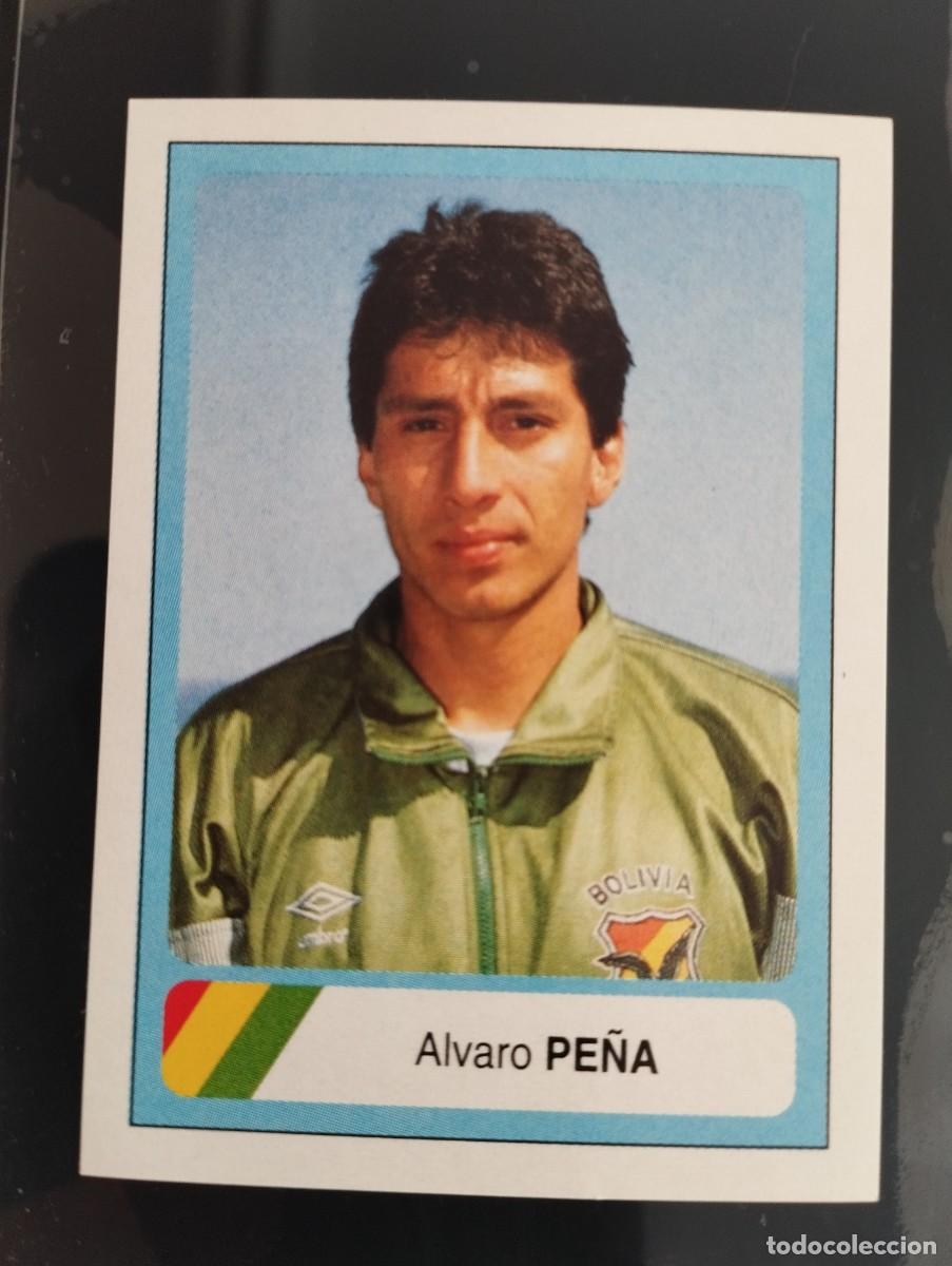 Coleccionismo cromos antiguos: Mundial USA 1994 Ediciones Estadio Cromo n&uacute;mero 83 &Aacute;lvaro Pe&ntilde;a