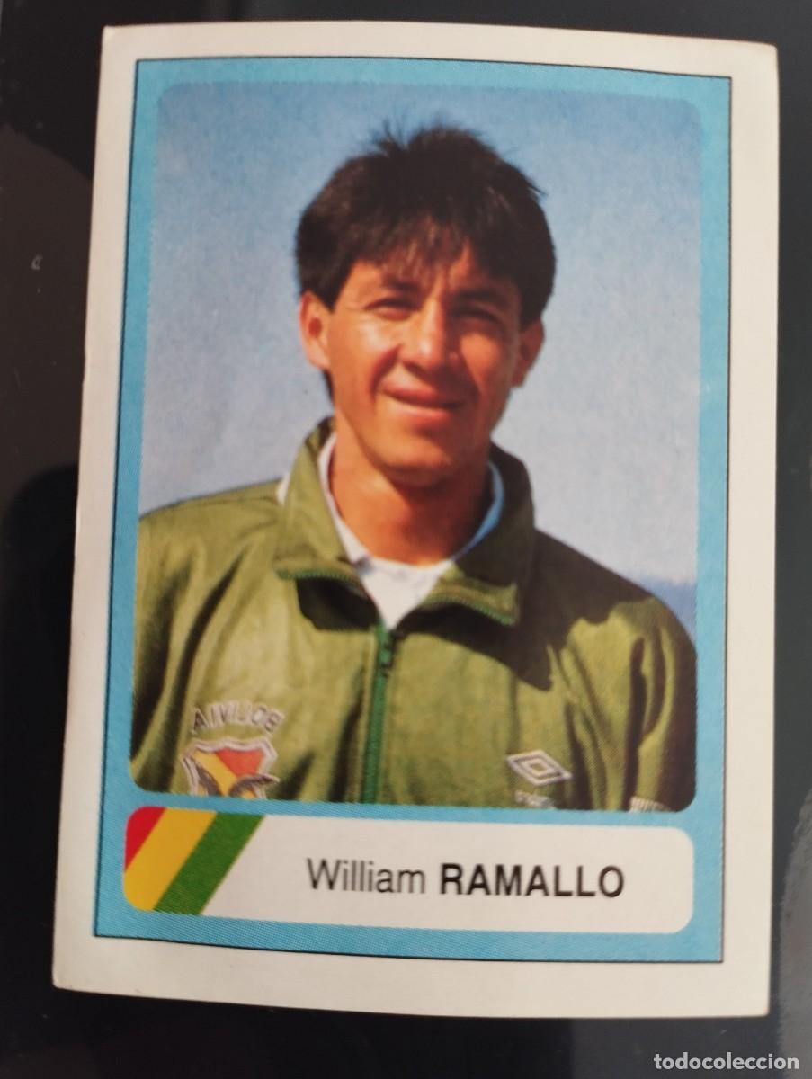 Coleccionismo cromos antiguos: Mundial USA 1994 Ediciones Estadio Cromo n&uacute;mero 84 William Ramallo