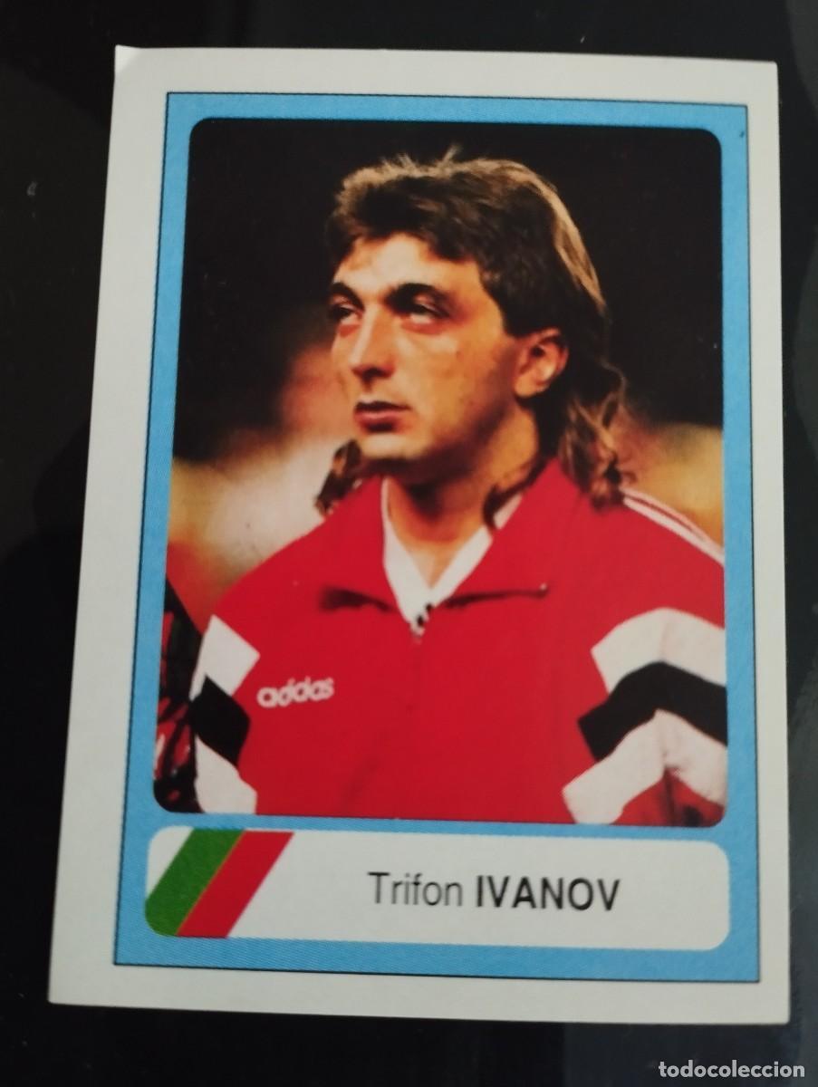 Collectable Antique Stickers: Mundial USA 1994 Ediciones Estadio Cromo n&uacute;mero 111 Trifon Ivanov