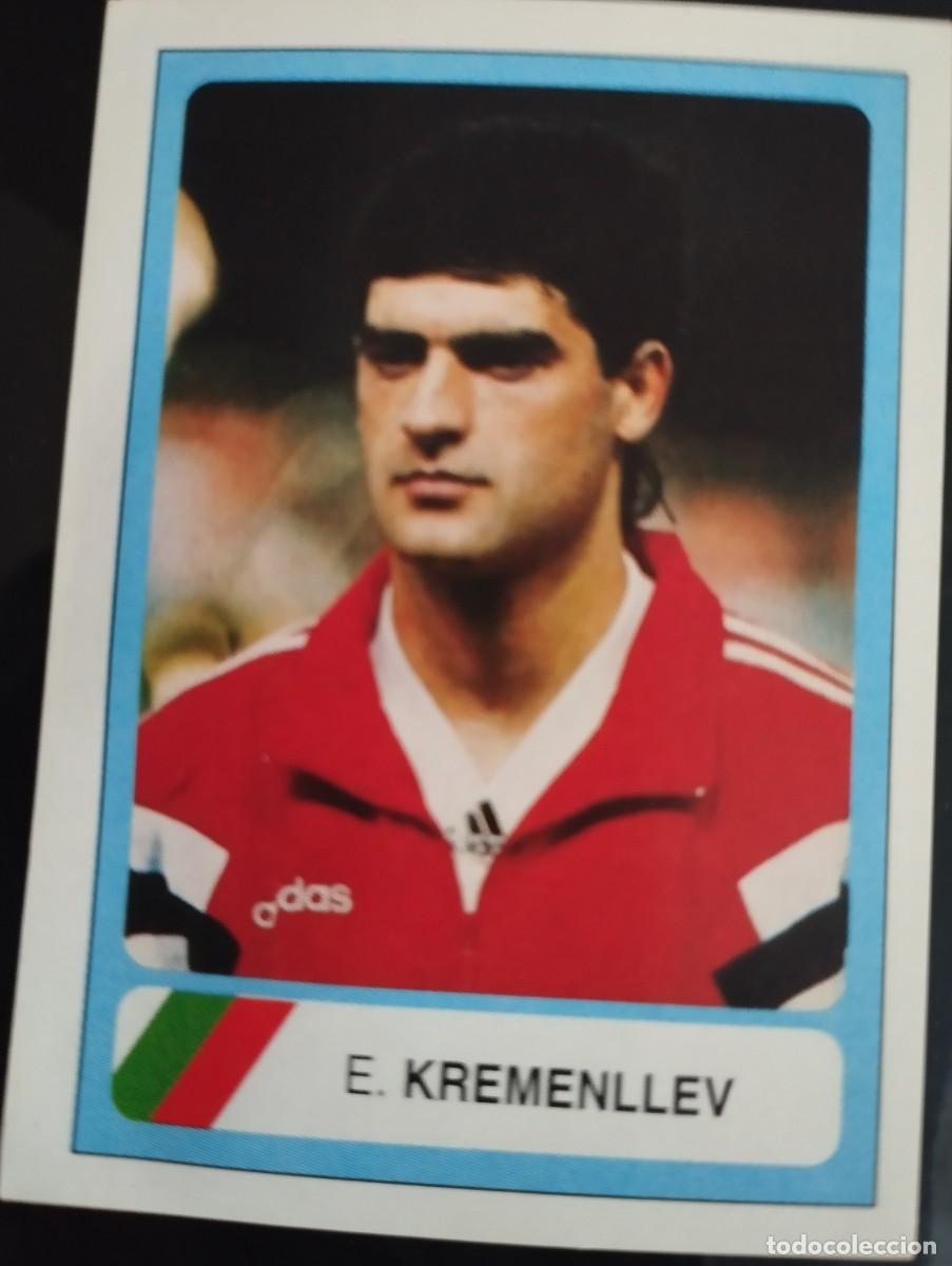 Collectionnisme Cartes &agrave; collectionner anciennes: Mundial USA 1994 Ediciones Estadio Cromo n&uacute;mero 112 Kremenllev