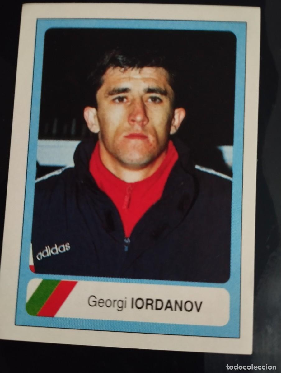 Collectionnisme Cartes &agrave; collectionner anciennes: Mundial USA 1994 Ediciones Estadio Cromo n&uacute;mero 116 Georgi Iordanov