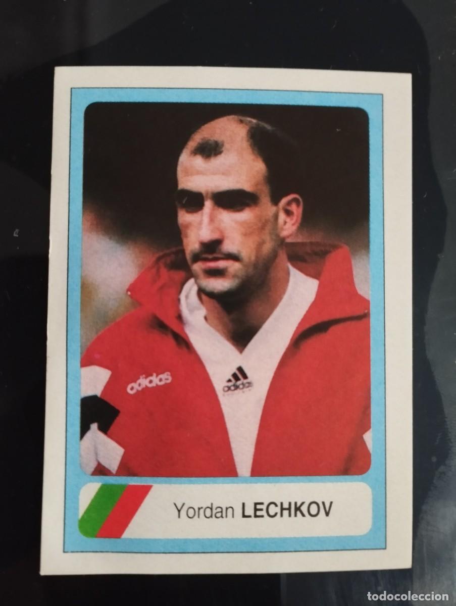 Collectionnisme Cartes &agrave; collectionner anciennes: Mundial USA 1994 Ediciones Estadio Cromo n&uacute;mero 121 Yordan Lechkov
