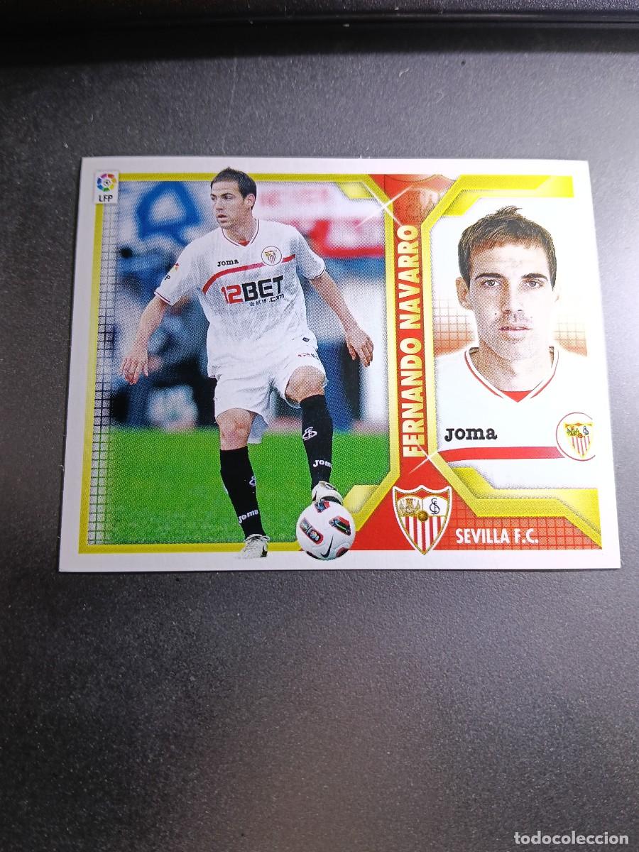 Coleccionismo cromos antiguos: CROMO FERNANDO NAVARRO 7 SEVILLA LIGA 11 12 2011 2012 ESTE PANINI NUNCA PEGADO