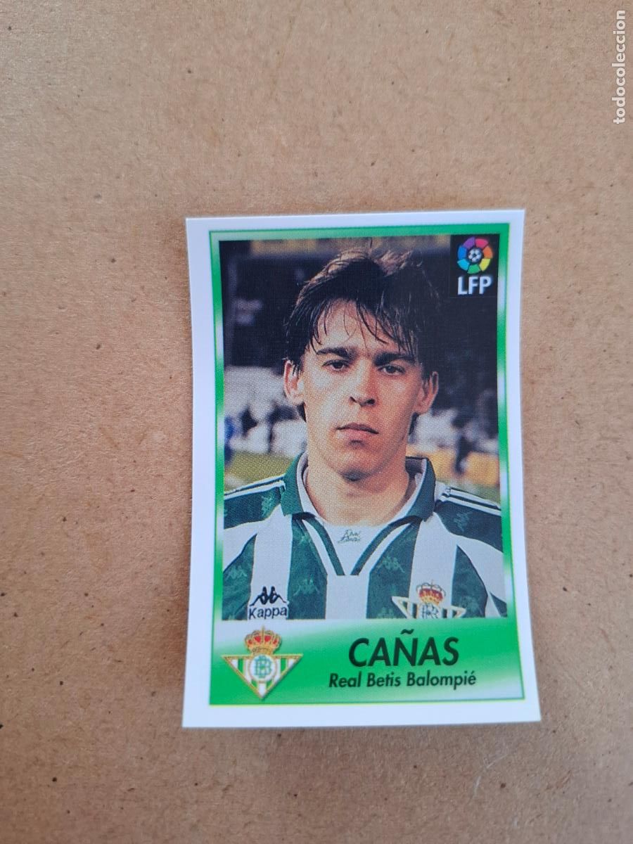 Coleccionismo cromos antiguos: BOLLYCAO 96 97 1996 1997 - 23 CA&Ntilde;AS - REAL BETIS ( TRASERA TE PRESENTA F&Uacute;TBOL ) NUNCA PEGADO