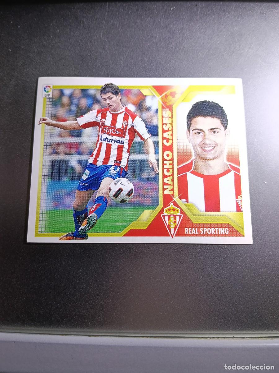 Coleccionismo cromos antiguos: CROMO NACHO CASES 11 A 11A SPORTING DE GIJON LIGA 11 12 2011 2012 ESTE PANINI NUNCA PEGADO