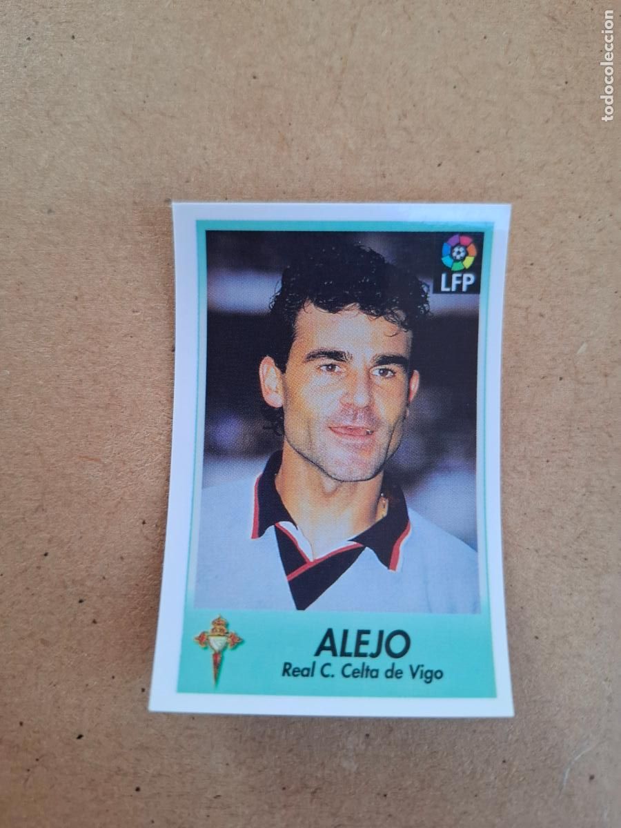 Coleccionismo cromos antiguos: BOLLYCAO 96 97 1996 1997 - 42 ALEJO - R.C. CELTA ( TRASERA SIGUE LA LIGA ) NUNCA PEGADO