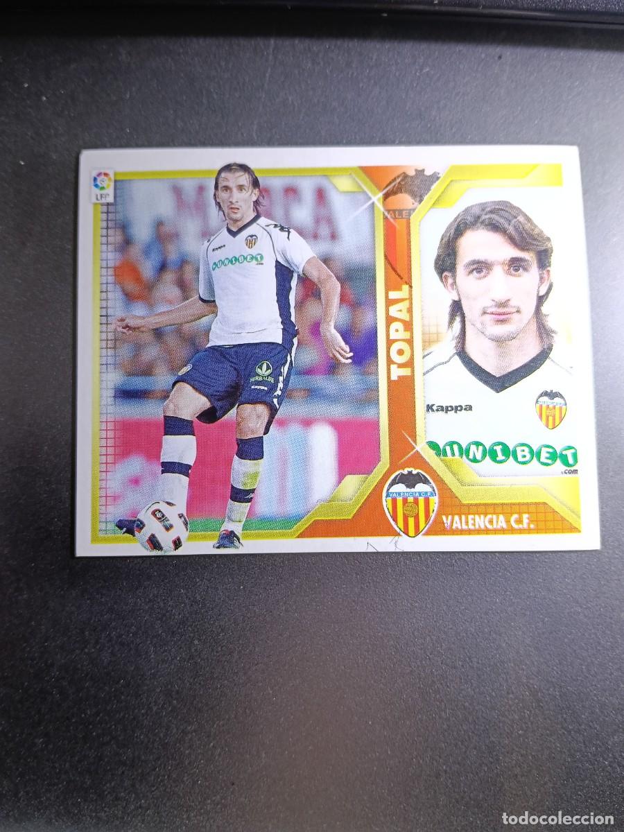 Coleccionismo cromos antiguos: CROMO TOPAL 8 A 8A VALENCIA LIGA 11 12 2011 2012 ESTE PANINI NUNCA PEGADO
