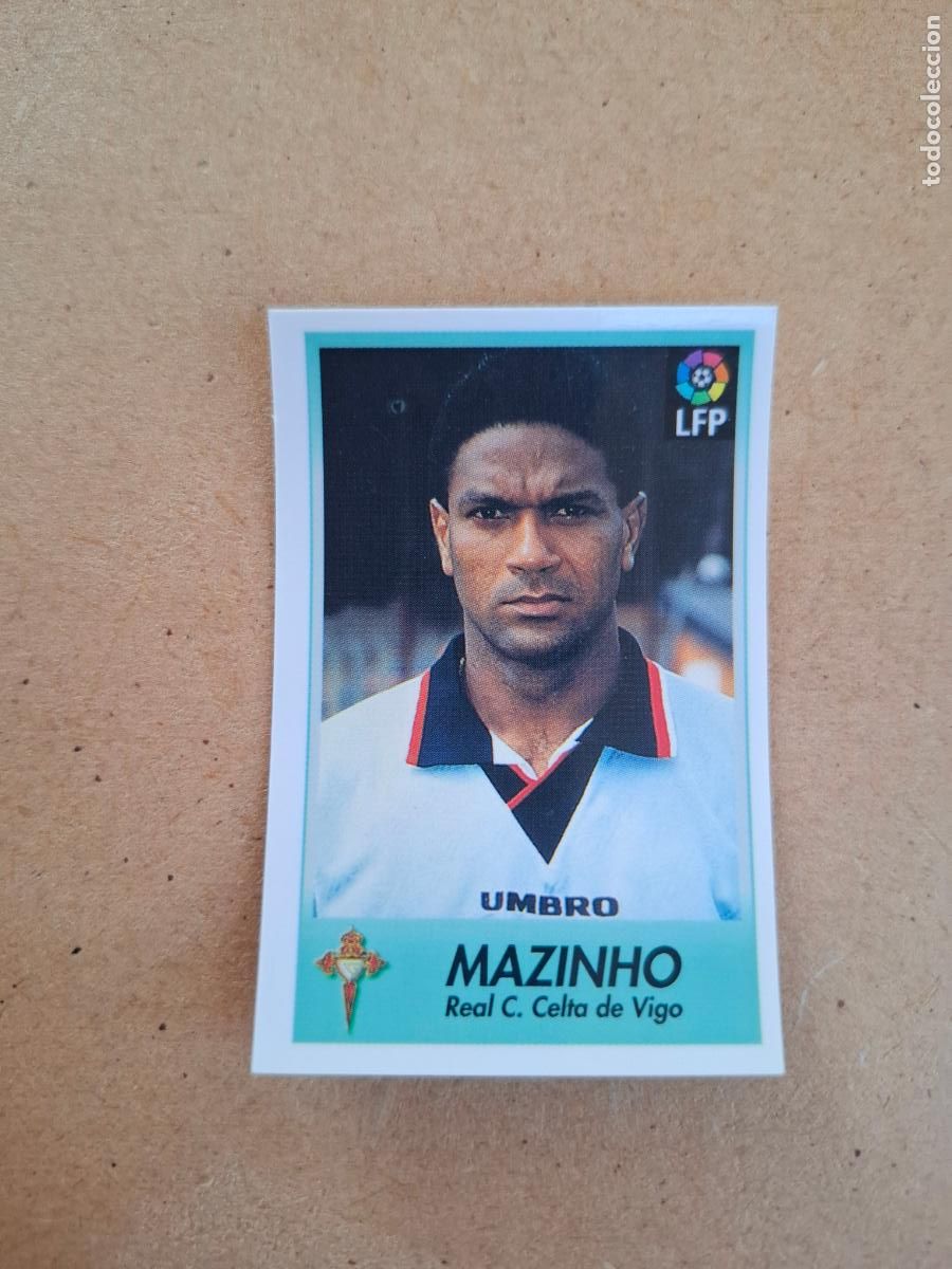 Coleccionismo cromos antiguos: BOLLYCAO 96 97 1996 1997 - 48 MAZINHO - R.C. CELTA ( TRASERA TE PRESENTA F&Uacute;TBOL ) NUNCA PEGADO