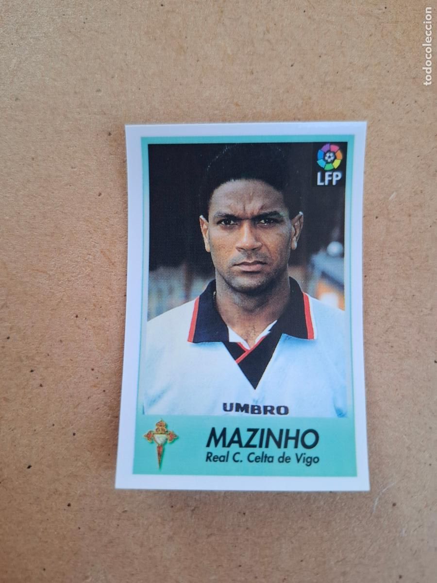 Coleccionismo cromos antiguos: BOLLYCAO 96 97 1996 1997 - 48 MAZINHO - R.C. CELTA ( TRASERA SIGUE LA LIGA ) NUNCA PEGADO